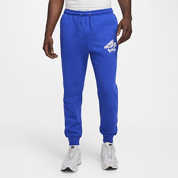 Trousers Blue Fleece. Nike